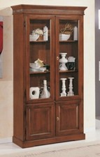 VETRINA DISPENSA CRISTALLIERA CREDENZA LIBRERIA ARTE POVERA SPEDIZIONE GRATIS