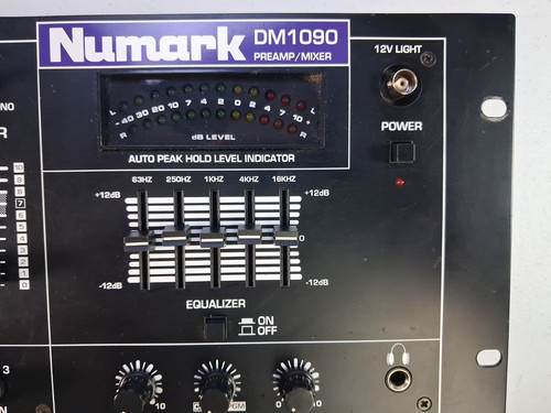 Numark 1090 mixer - numark,
