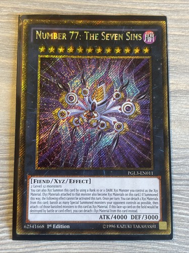 Numero the seven - seven, sins