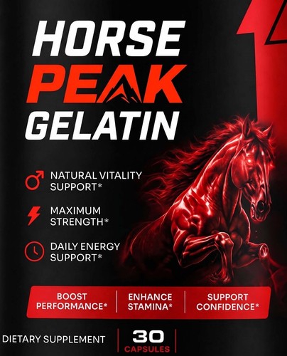 Horse peak gelatina uomo - horse,