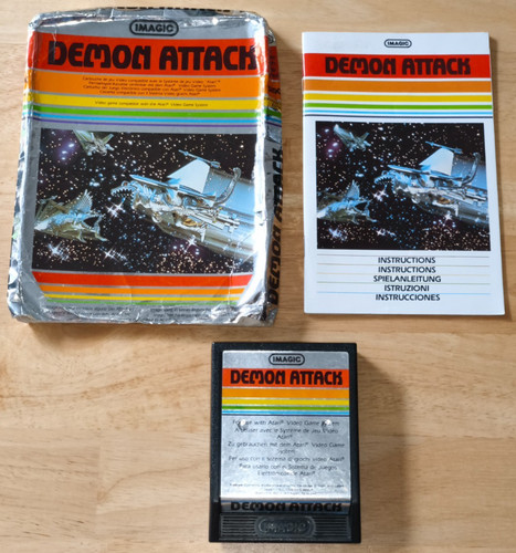 Atari 2600 gioco demon - atari,