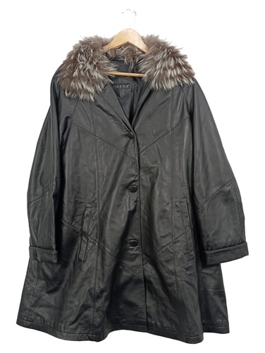 Morena giacca pelle donna - giacca, nera
