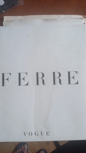 Ferre vogue 1993 book - ferre,