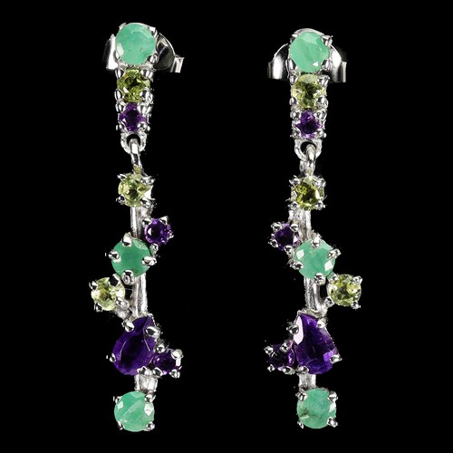 925 orecchini argento sterling - argento,