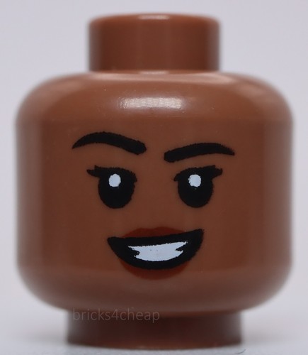 Lego minifig testa doppio lato - testa,