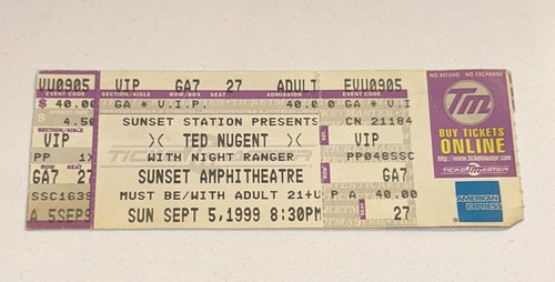 Ted nugent night ranger band - nugent,