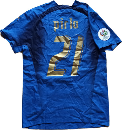 Maglia match worn italia 2006 - maglia,