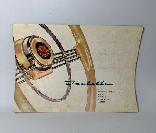 Brochure vintage borgward - brochure,