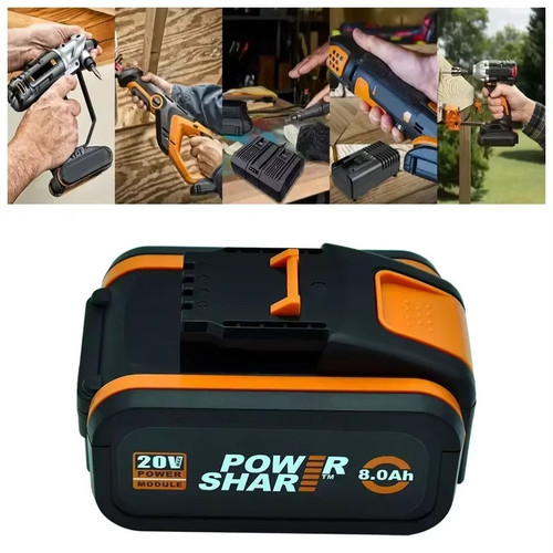 Batteria worx 20v 8ah wa3553 - worx,