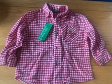 Camicia rossa United Colours