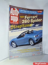 AUTO OGGI MESE - N. 30 - 21 LUGLIO 2000 - FERRARI 360 SPIDER - RIVISTA BUONA
