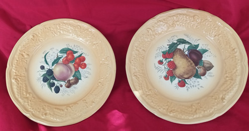 Coppia piatti ceramica - piatti,