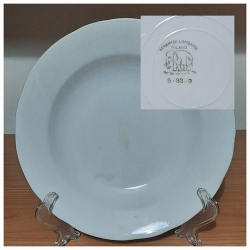 Piatto ceramica lombarda - piatto,