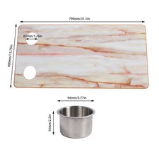 31.1x15.75in Wood Table Top