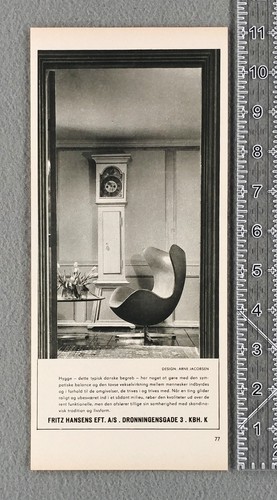 Poltrona arne jacobsen - arne, egg