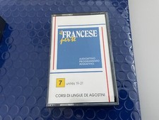 DE AGOSTINI AUDIOCASSETTA N 7  FRANCESE   PER TE  NUOVA MAI ASCOLTATA