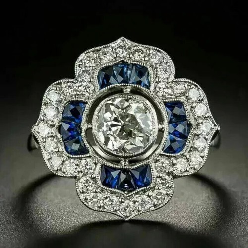 Anello stile art deco - ct,