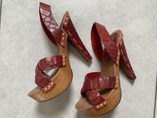 sandali donna tacco alto Miu Miu