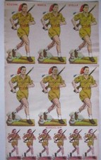 FOGLIO SOLDATINI DI CARTA