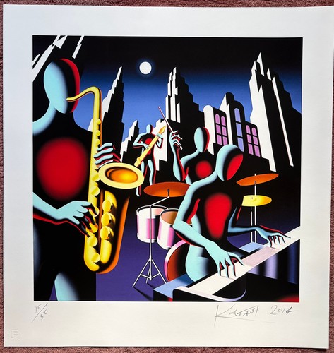 Mark kostabi giclée - mark,