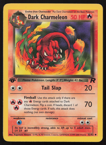 Dark charmeleon team - 32/82,