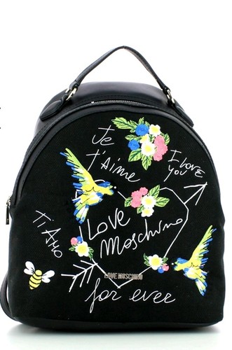 Love moschino canvas - canvas, calf