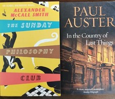 Lotto libri lingua originale A. McCall Smith/ Paul Auster 