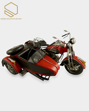 Moto con Sidecar modello in
