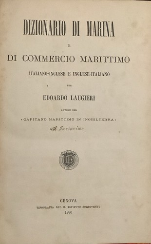 Dizionario marina di - e,