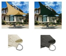 VELA VELE TENDA TENDE OMBREGGIANTE TRIANGOLARE TELO OMBRA PARASOLE BEIGE-GRIGIO