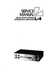 Servizio Manuale di Istruzioni per Luxman L-4