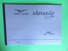 Moto Guzzi Stornello160cc,  Catalogo Pezzi di Ricambio, 1.Edizione, 1968