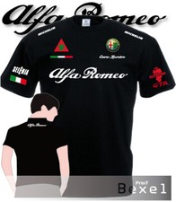 TSHIRT STAMPATA ALFA ROMEO