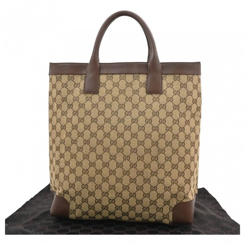 Borsa tote gucci tela usata - gg,