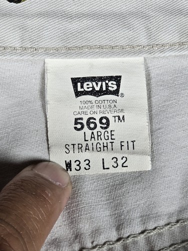 Jeans vintage levis 569 uomo - levis,