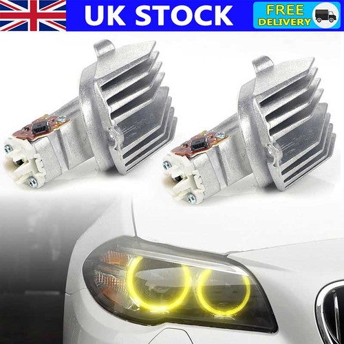 Faro led giallo drl angel - led,