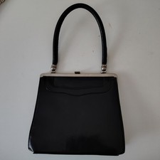 Borsa nera da donna in pelle