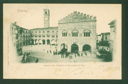 Treviso piazza dei signori - treviso, e