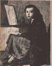 Pompeo Borra - Ragazza con