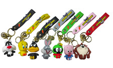 LOONEY TUNES PORTACHIAVI IN GOMMA 6/7 CM 3D KEYCHAIN