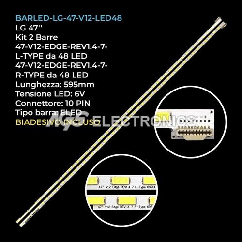 Kit barre strip led tv - barre,