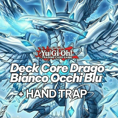Deck drago bianco occhi - bianco,