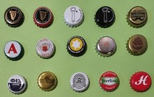 Lotto 15 tappi birre ESTERE