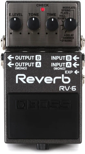Boss pedale riverbero - rv-6,