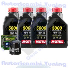 Kit tagliando olio motul 5000 - tagliando,