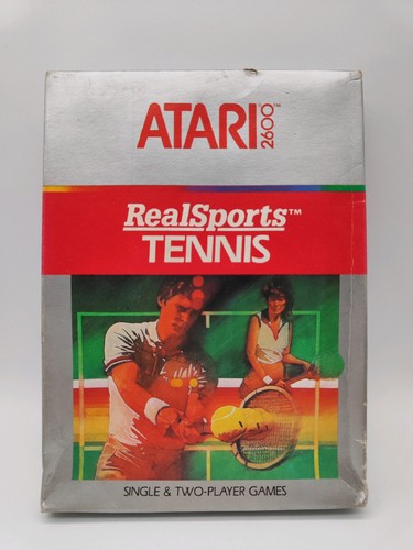 Atari 2600 tennis real sport - 2600,