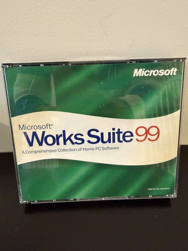 Works suite microsoft cd - 99,