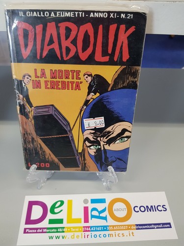Diabolik anno la morte - diabolik, n.21