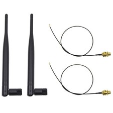 2x 6dBi 2.4GHz 5GHz Dual Band