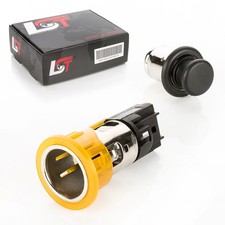 Accendino Riscaldatore Arancione Nero 12V Per RENAULT Clio Captur Kadjar